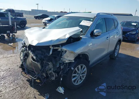 2019 Nissan Rogue Sv из США, поврежденный, VIN KNMAT2MT7KP558546